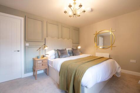 Show home master bedroom